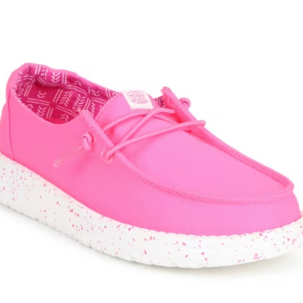 Girls' HEYDUDE Little Kid & Big Kid Wendy Canvas Casual Shoes